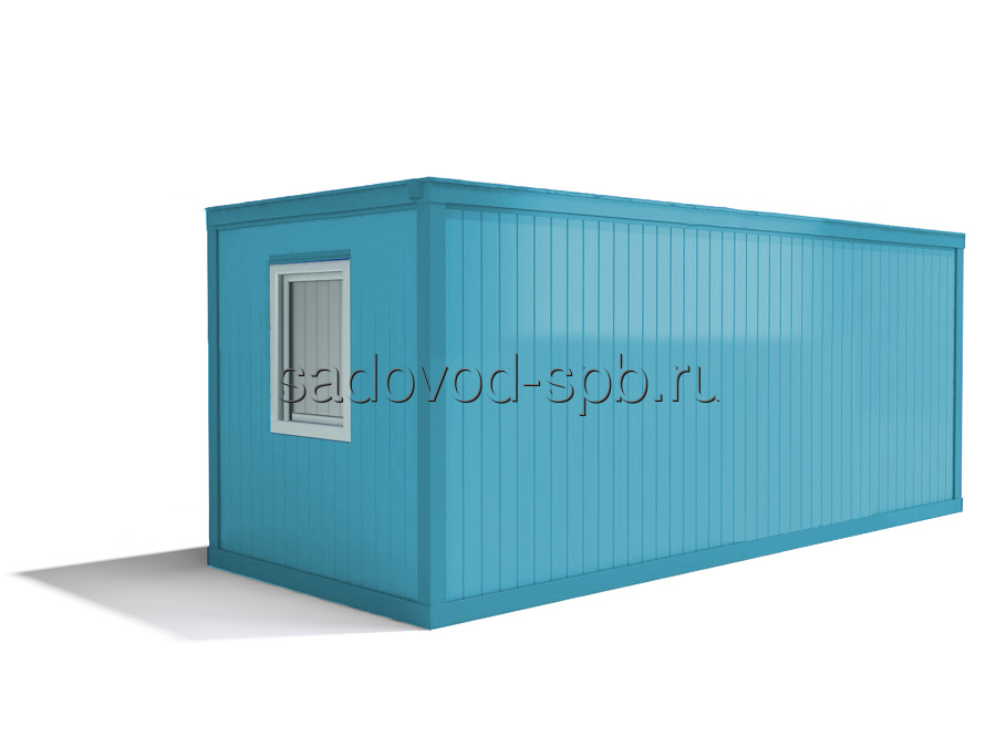 Блок-контейнер из сэндвич-панелей 6х2.45х2.45 БЛК1