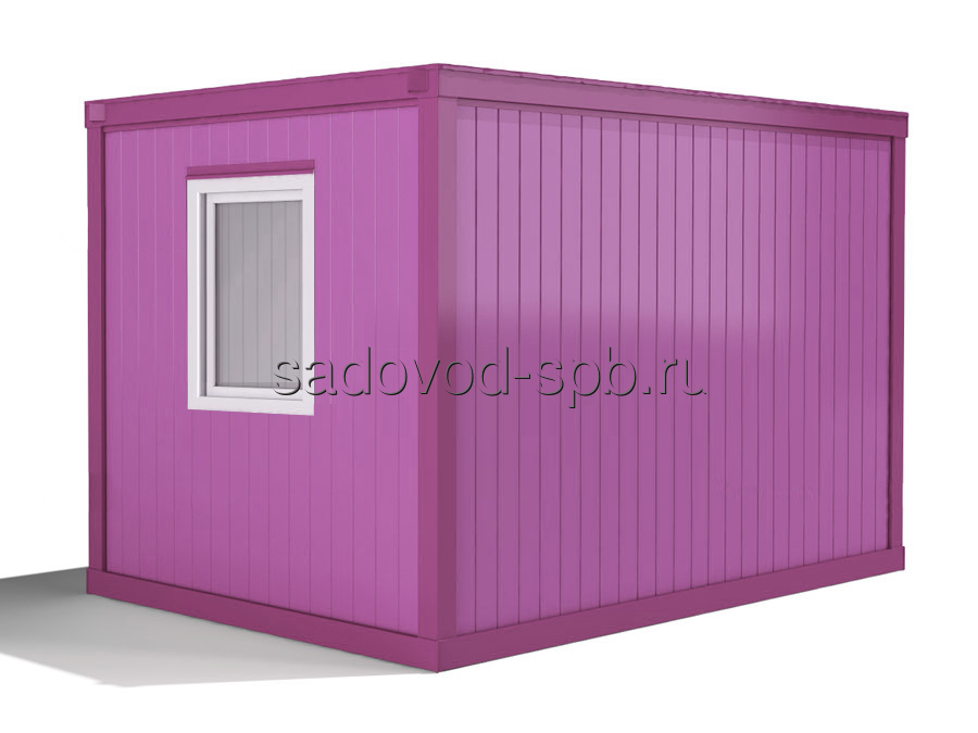 Блок-контейнер из сэндвич-панелей 3.6х2.45х2.45 БЛК3